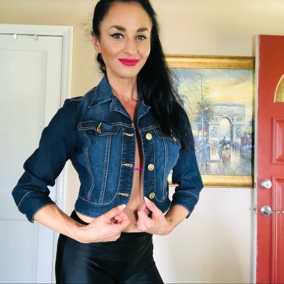 Fabulosity jean denim jacket - Picture 1 of 5